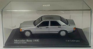 1:43 Minichamps/pma 1984 Mercedes 190e Sedan With Case