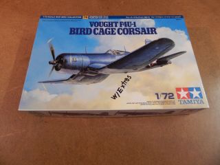 1/72 Tamiya F4u - 1 Corsair Birdcage Parts W/ Eduard Mask And Resin Radome