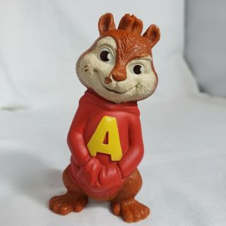 Mcdonalds Happy Meal Toy 2009 Alvin And The Chipmunks Squeakquel Alvin Red