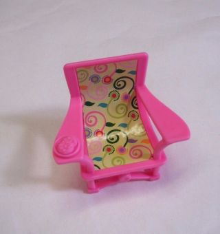 Fisher Price Little People Pink Camping Chair For Loving Family Dollhouse Doll
