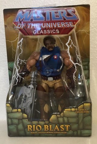 Rio Blast Masters Of The Universe Classics Mattel Figure Motuc Motu He - Man