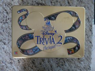 The Wonderful World Of Disney Trivia 2 The Sequel Game In Collectible Tin,