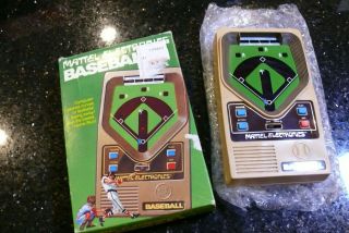 Mattel Baseball Vintage Electronic Handheld Tabletop Video Game