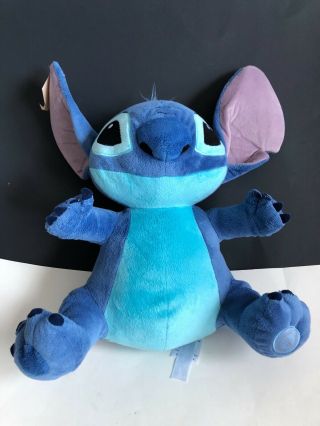 Disney Store Stitch Plush Stuffed Animal Medium 15 " H Lilo & Stitch