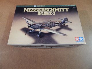 1/72 Tamiya Messerschmitt Bf - 109 E - 3 Parts W/ Eduard Mask & Extra Decals