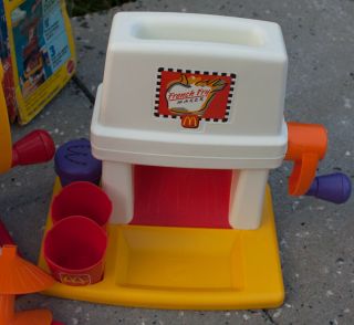 McDonalds Happy Meal Magic Snack Maker Hamburger French Fry & Fountain Drink Toy 3