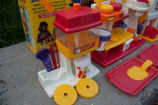 McDonalds Happy Meal Magic Snack Maker Hamburger French Fry & Fountain Drink Toy 5