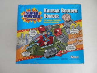Dc Powers Kalibak Boulder Bomber Vintage Kenner 1985 - Nib - Never Opened