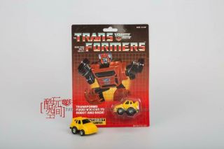 Transformer G1 Mini Warrior Cliffjumper Yellow Reissue Gift