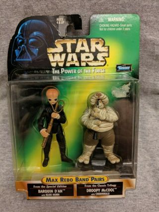 Star Wars The Power Of The Force Max Rebo Band Pairs Barquin D 