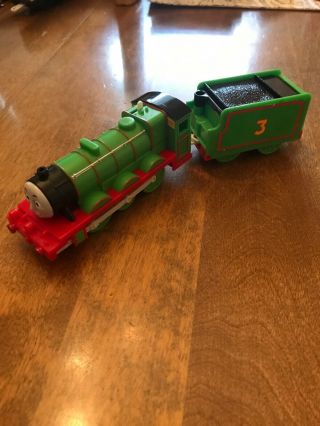 Thomas & Friends Trackmaster Henry With Tender Motorized Battery Operated 2009