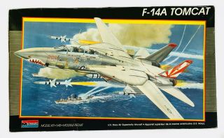 Monogram.  5822.  F - 14a Tomcat.  1:48 Scale.  Vj - Fw
