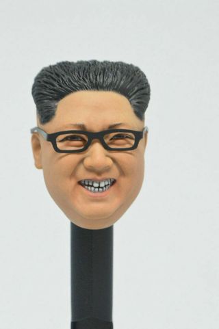1/6th North Korea Leader Kim Jeong - Eun Head Sculpt Carving Model For 12 " Figure