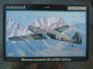 Eduard Profipack 1/48 Messerschmitt Bf108b Taifun W/photoetch 8053