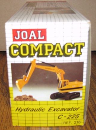 Caterpillar Cat 225 Hydraulic Excavator 1/70 Joal Toy 216 Construction Die Cast 7