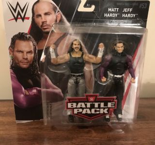 Wwe Mattel The Hardy Boyz Matt And Jeff Hardy Battle Pack Series 53