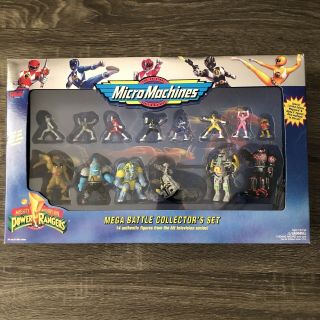 Micro Machines Mighty Morphin Power Rangers Mega Battle Collector’s Set Galoob
