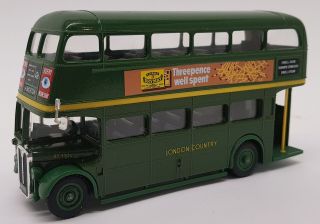 Solido 1/50 Scale Diecast 4404 - Aec Double Decker Bus Green Line London Country