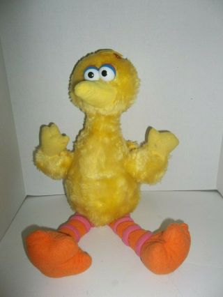 2003 Nanco Sesame Street Yellow Big Bird Plush 20 " Tall