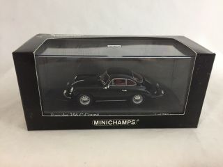 1/43 Minichamps 1963 Porsche 356 C Coupe,  Black,  1/750 Pc,  430 062328
