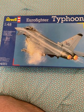 1/48 Revell Eurofighter Typhoon Single Seater Kit Number 04551