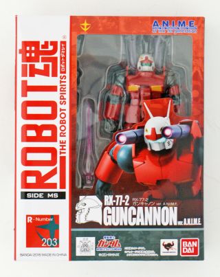 Bandai Robot Spirits Rx - 77 - 2 Guncannon Ver.  A.  N.  I.  M.  E.  Figure (gundam) Ctz