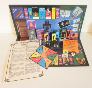 Vintage 1991 The Addams Adams Family Reunion Board Game COMPLETE Rare / LN 3