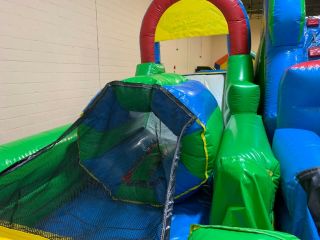 34x23x16 HEC Adrenaline Rush 2 Obstacle Course Commercial Kids/Party Inflatable 11