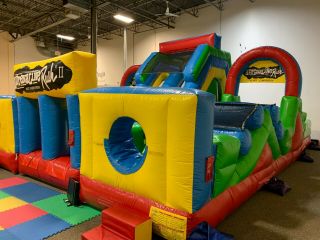34x23x16 HEC Adrenaline Rush 2 Obstacle Course Commercial Kids/Party Inflatable 7