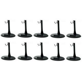 Set Of 10 1/6 Scale Action Figure Stand Base Display U Type For Military Toy Nbi