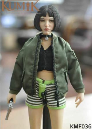 Kumik Kmf036 1/6 Natalie Portman Léon Mathilda Girl Soldier Figure Toys Collecte