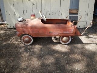 Collectors Vintage 50s Murray Fire Cheif Pedal Cars