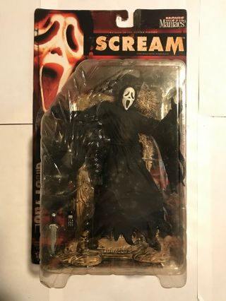 Mcfarlane Toys Movie Maniacs 2 Scream Ghost Face