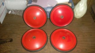 4 - Pre - Owned Official Soap Box Derby Tires & Rims