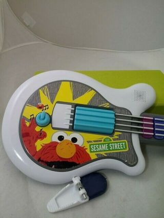 Hasbro 2010 Sesame Street Elmo Guitar Lets Rock Musical Light - up 3