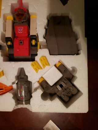 Transformers Autobot Defense Base Omega Supreme G1 1985 Complete Box Set 6