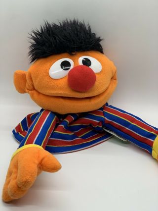 Sesame Street Gund Ernie Plush Hand Puppet PBS Kids Muppet Doll Toy 2