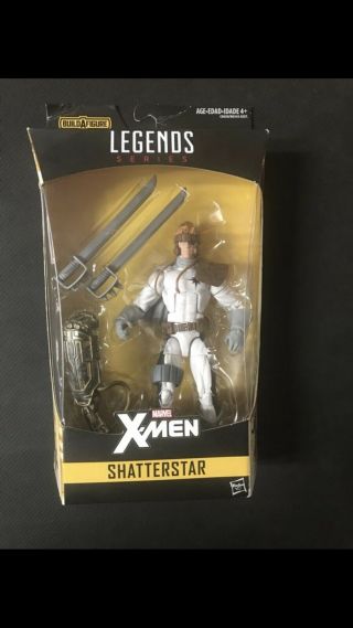 Shatterstar X - Men Marvel Legends Series Baf 7” Inch Hasbro Build A Figure