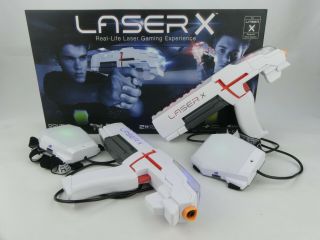 Laser Tag Game Laser X Double Pack 2 Player Gaming Set Two Player Tag Team