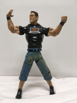 Wwe John Cena Maximum Aggression 12 " Wrestling Action Figure 2008 Jakks