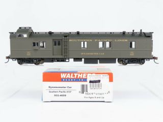 Ho Scale Walthers 932 - 4659 Sp Southern Pacific Dynamometer Car 137 Rtr