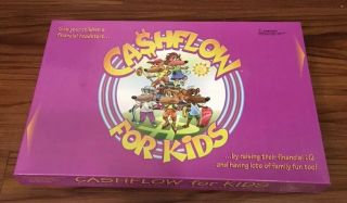 Cashflow For Kids Board Game By Robert Kiyosaki Rich Dad Poor Dad Educational