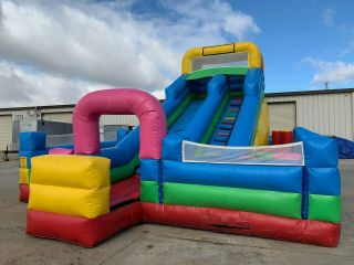 HUGE Commercial Inflatable Bounce House Combo Obstacle Tunnel 5