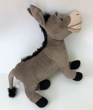 24 " Jumbo Plush Donkey From Shrek 2 By Hasbro Dreamworks Stuffed Animal Toy
