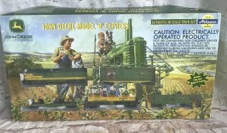Athearn John Deere Model B Express Authentic Ho Scale Electric Train Set Euc