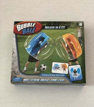 Bubble Ball Inflatable 4 Ft.  Bumper Wearable Bubbles (package)