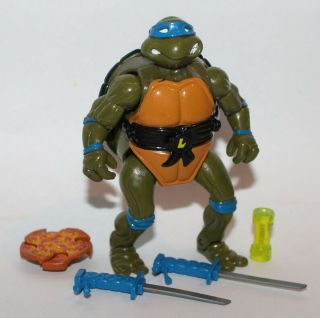 1992 Tmnt Teenage Mutant Ninja Turtles Mutations Mutatin Leo & Weapons Figure