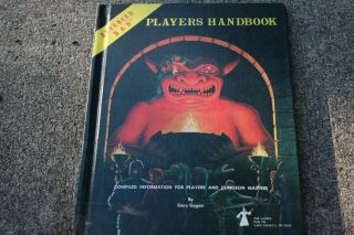 Advanced Dungeons And Dragons Players Handbook