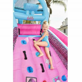 L.  O.  L.  Surprise Inflatable River Race Water Slide with Blower 3
