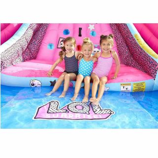 L.  O.  L.  Surprise Inflatable River Race Water Slide with Blower 6
